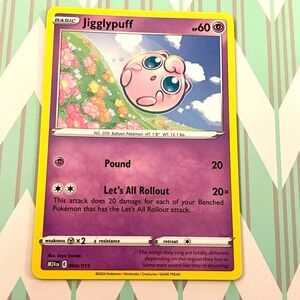 🌸✨ Jigglypuff Pokémon Card — McDonald’s Promo 2024 (004/015) ✨🌸